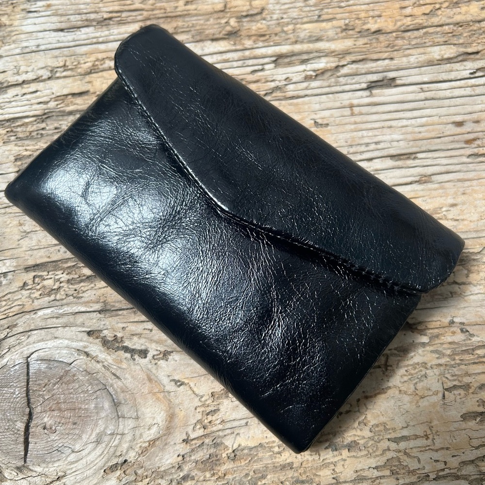 HOBO Small Black Leather Women's Wallet